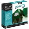 Kit Résine Vert Jade -CréaCosmos Soldes kit resine vert jade