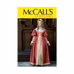 Patron A.C Robe Médievale -CréaCosmos Soldes patron ac robe medievale 4