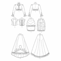 Patron Cabaret -CréaCosmos Soldes patron cabaret 8