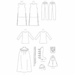 Patron - Chevalier -CréaCosmos Soldes patron chevalier 4