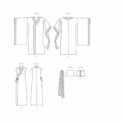 Patron Kimono Japonais -CréaCosmos Soldes patron kimono japonais 5