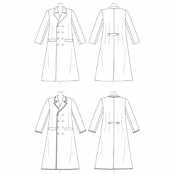 Patron - Manteau Victorien -CréaCosmos Soldes patron manteau victorien 2