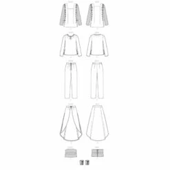 Patron Type Lagertha -CréaCosmos Soldes patron type lagertha 3