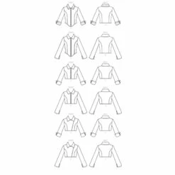 Patron Veste Pilote -CréaCosmos Soldes patron veste pilote 3