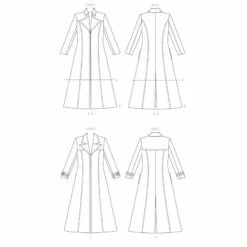 Patron Yaya Han - Manteau De Cuir Femme -CréaCosmos Soldes patron yaya han manteau de cuir femme 1