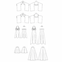 Patron Y.H Robe Médiévale -CréaCosmos Soldes patron yh robe medievale 3