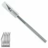 Scalpel Métallique 6 Lames. -CréaCosmos Soldes scalpel metallique 6 lames